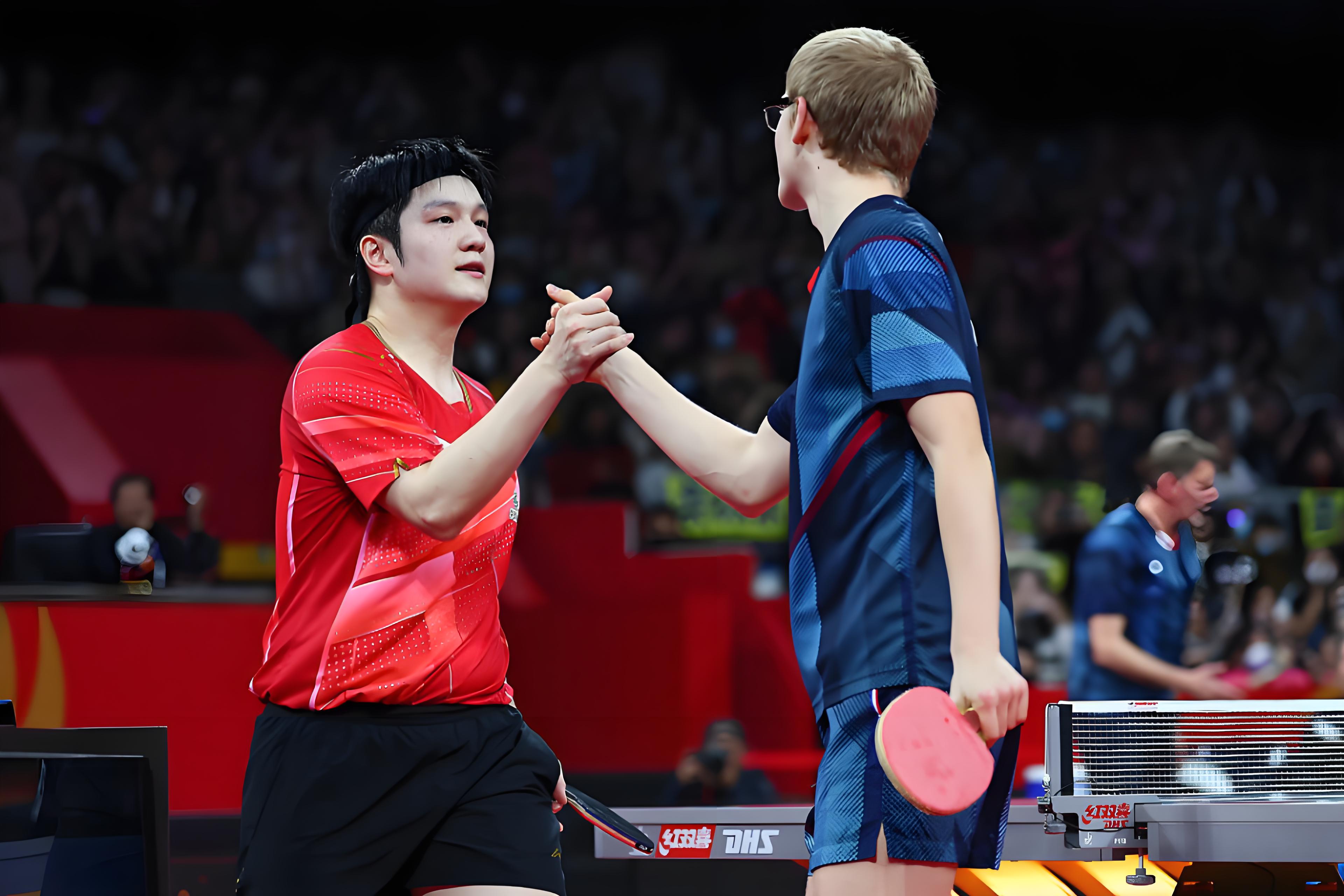 法国队逆转韩国队，樊振东扛起全队