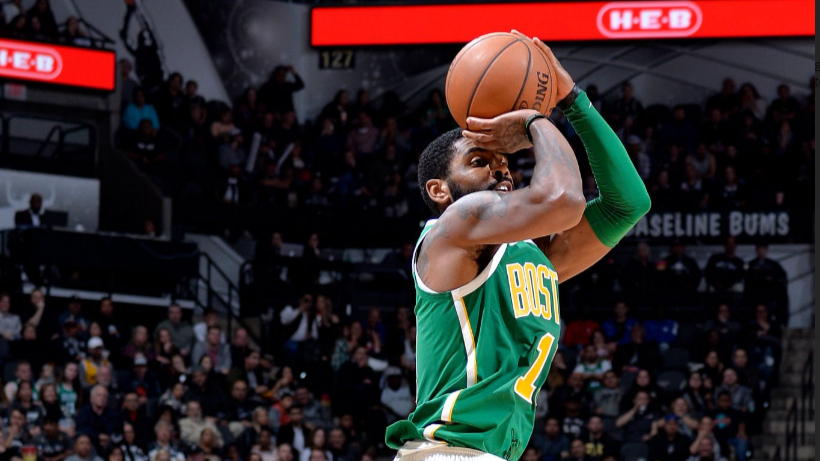 凯尔特人翻盘青岛队，欧文点燃赛场